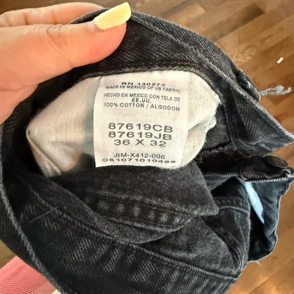 Rustler Women's Dark Gray /Black Jeans - Picture 7 of 7